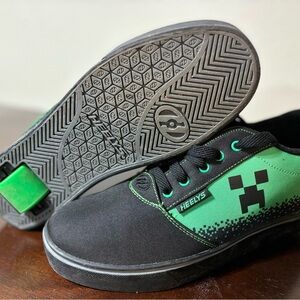 Heelys Black and Green Skate Sneakers